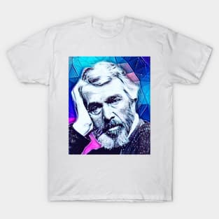 Thomas Carlyle Snowy Portrait | Thomas Carlyle Artwork 7 T-Shirt